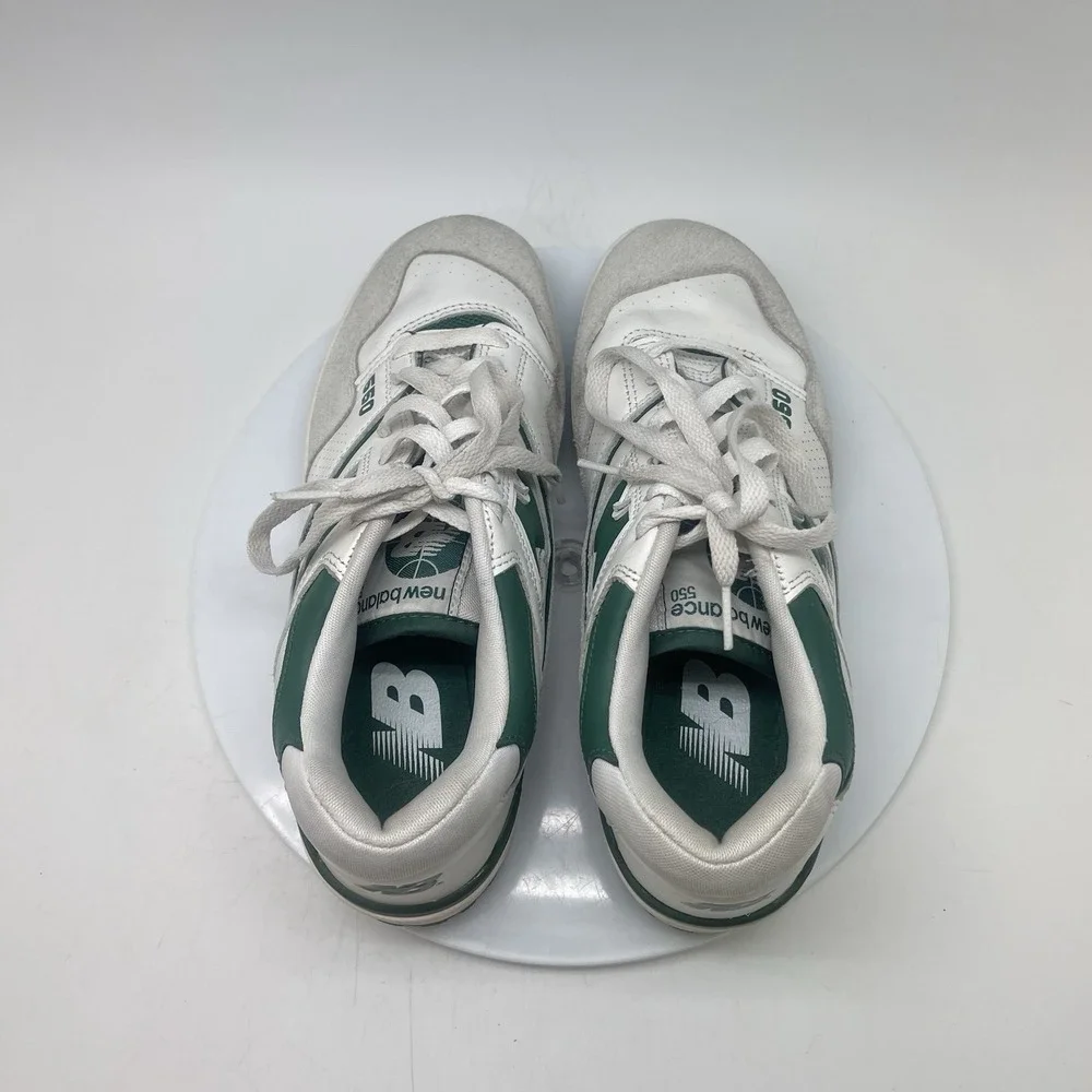 New Balance Sneakers Mens 8 D 550 BB550WT1 Green Athletic Casual Shoes